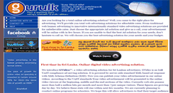Desktop Screenshot of advertise.gurulk.com