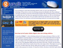 Tablet Screenshot of advertise.gurulk.com